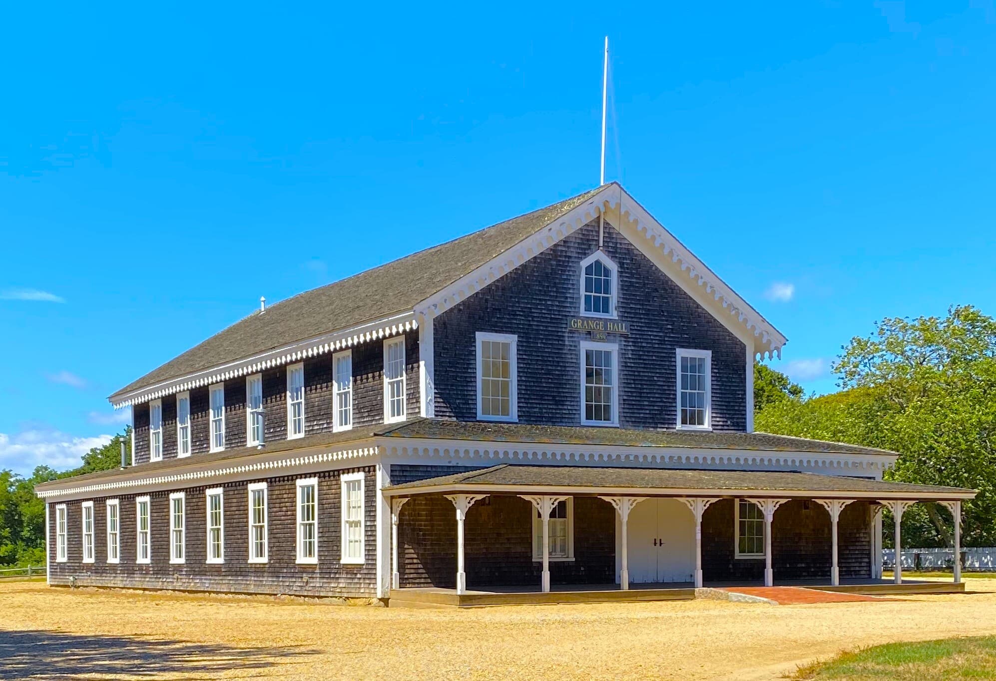 Agricultural Hall in West Tisbury, MA Martha's Vineyard
