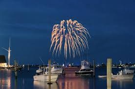 July 4th Fireworks in Edgartown