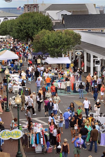 Tivoli Day Celebration on Circuit Avenue in Oak Bluffs, MA